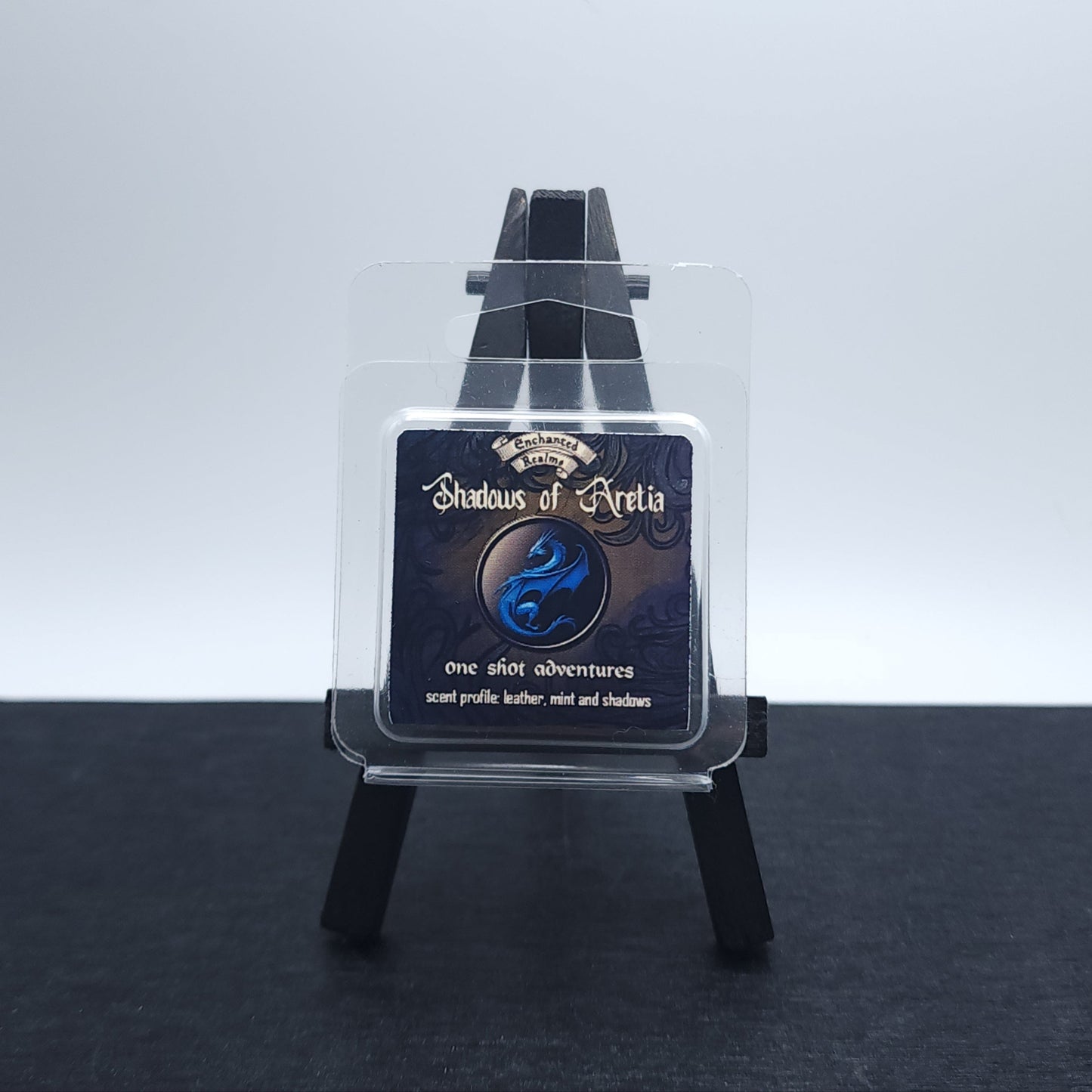 Shadows of Aretia Candle – Bookish Flames by Card Board Tables