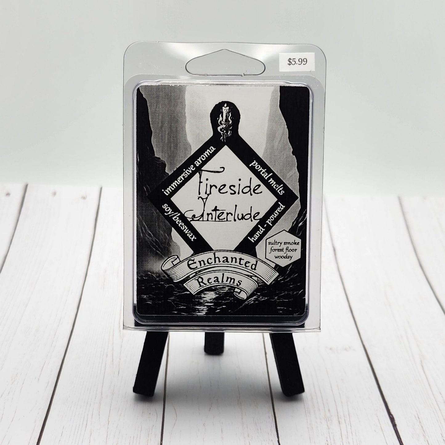 enchanted realms fireside interlude fantasy scented wax melt six pack