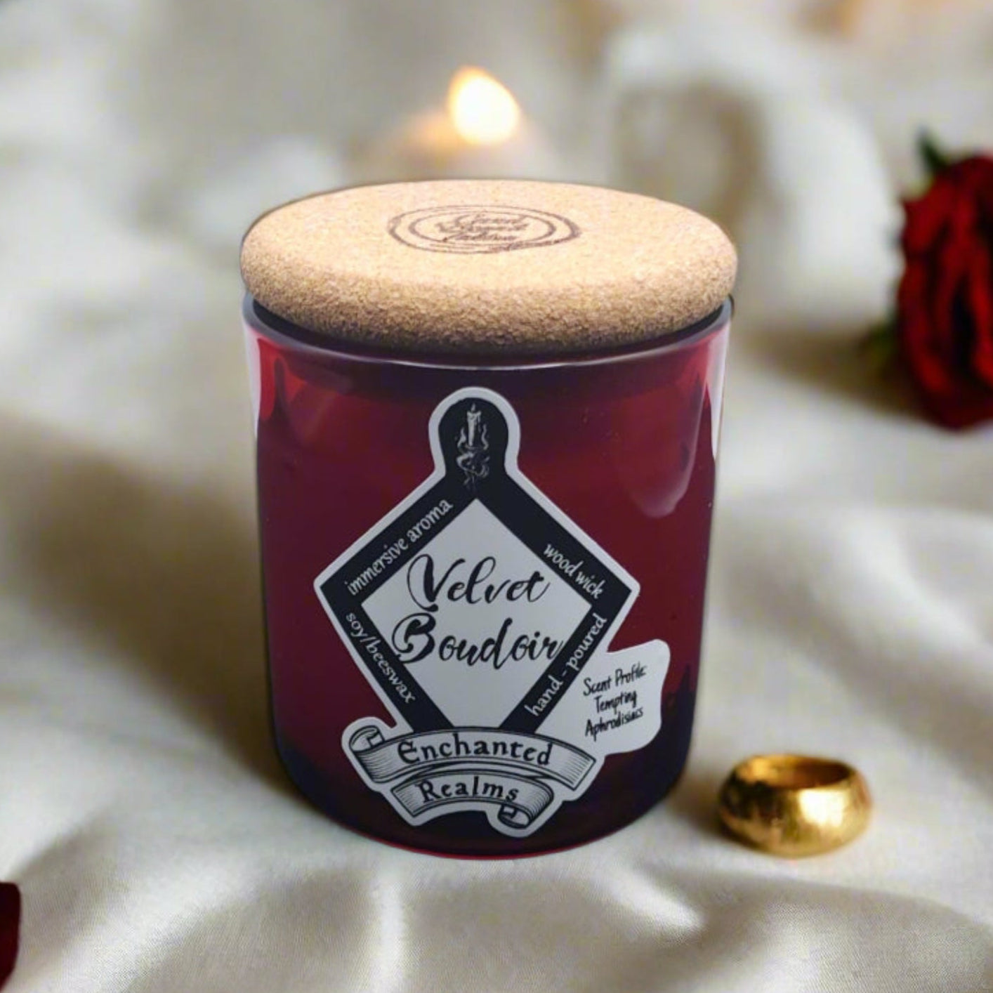 Velvet Boudoir Candle