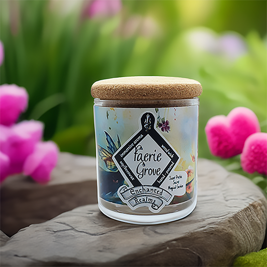 Faerie Grove Candle – Enchanted Realms by Card Board Tables
