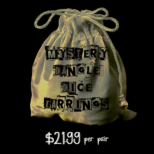 Mystery Dice Earrings - $21.99