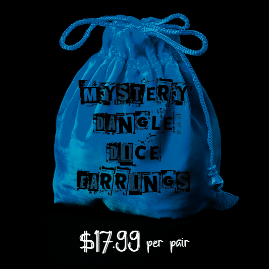 Mystery Dice Earrings - $17.99