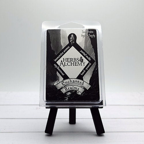 enchanted realms herbs and alchemy fantasy scented wax melt