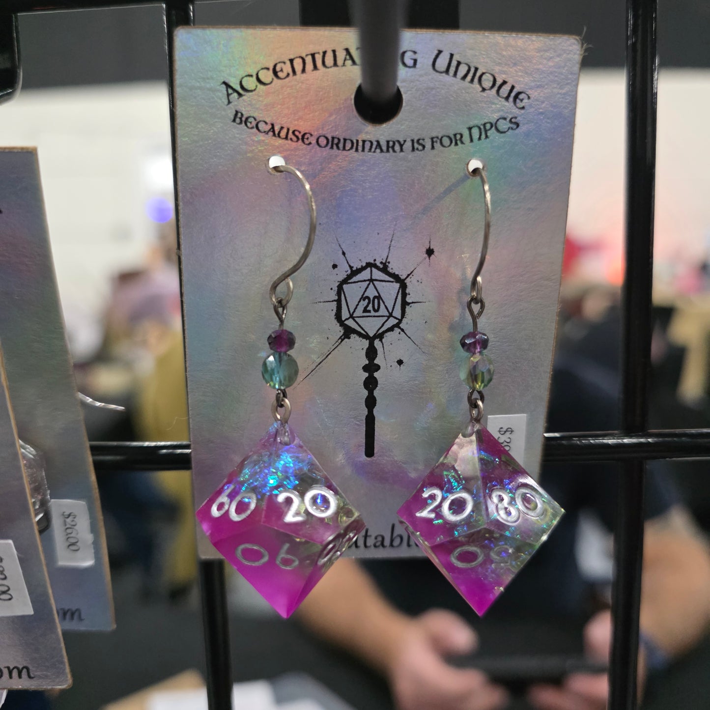 Mystery Dice Earrings - $39.00